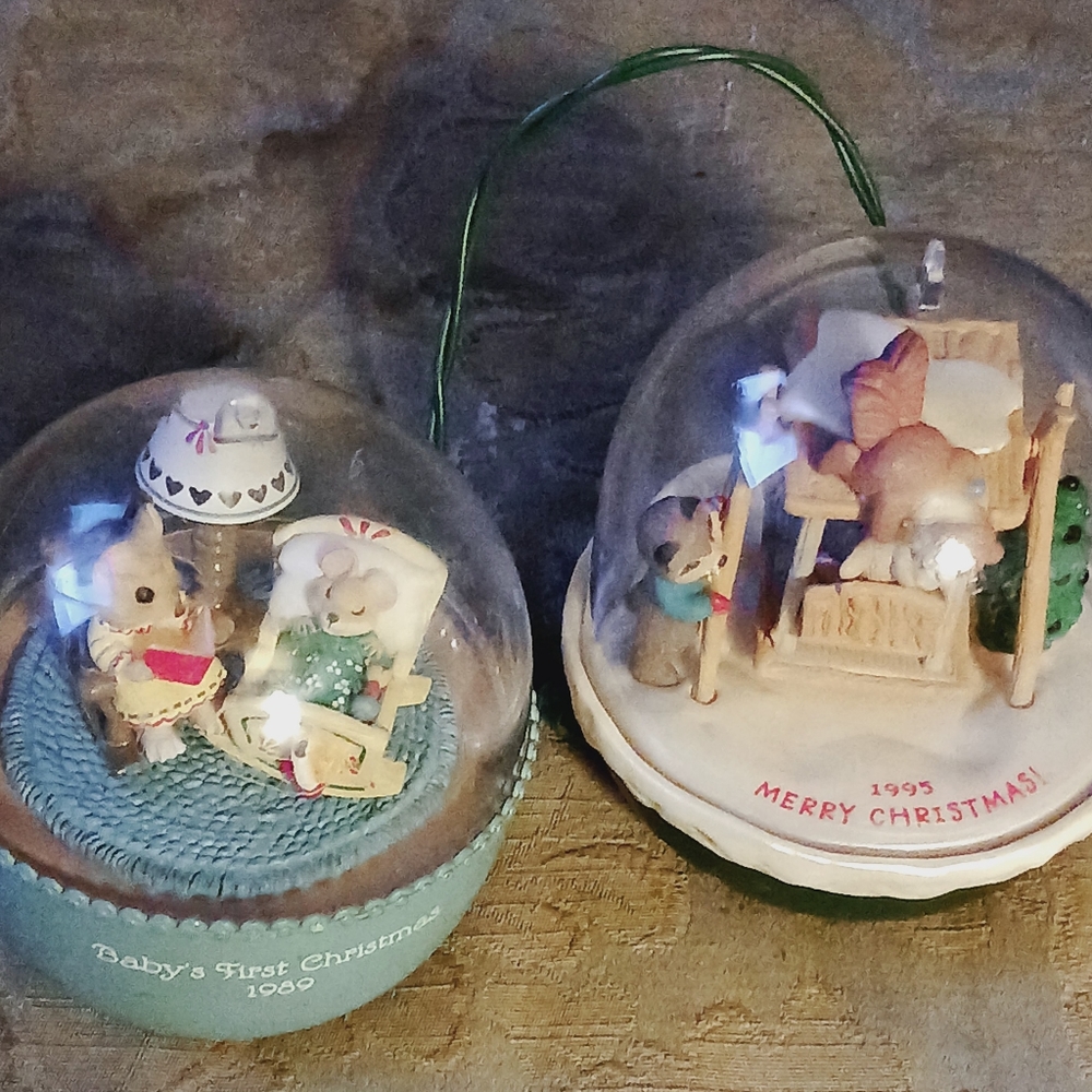 Vintage Hallmart keepsake ornaments